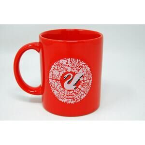 White Swan Fleming Companies Texas Advertising Coffee Mug Cup Vintage 1980s 1987